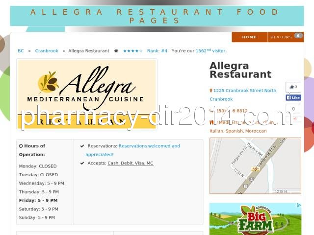 allegra.foodpages.ca