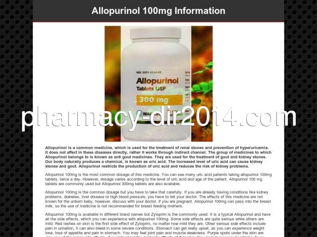 allopurinol100mg.org