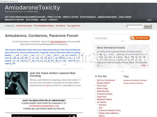 amiodaronetoxicity.com