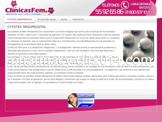 cytotec-misoprostol.com.mx