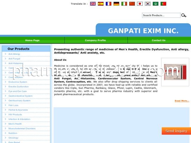 ganpatieximinc.tradeindia.com
