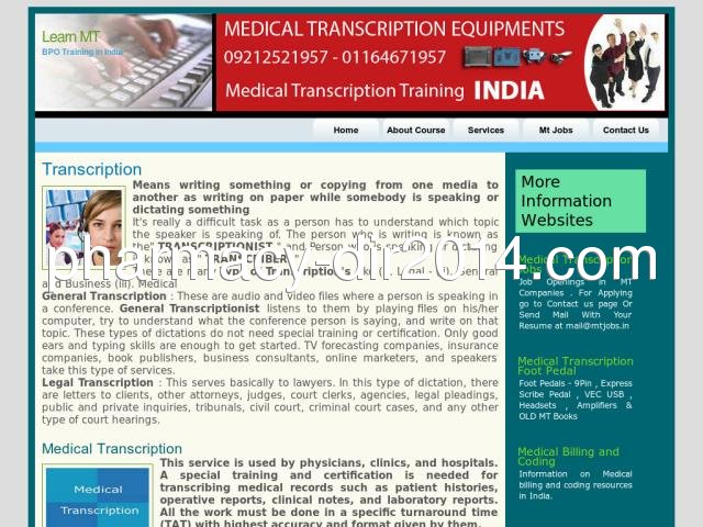 medicaltranscriptiontraining.in