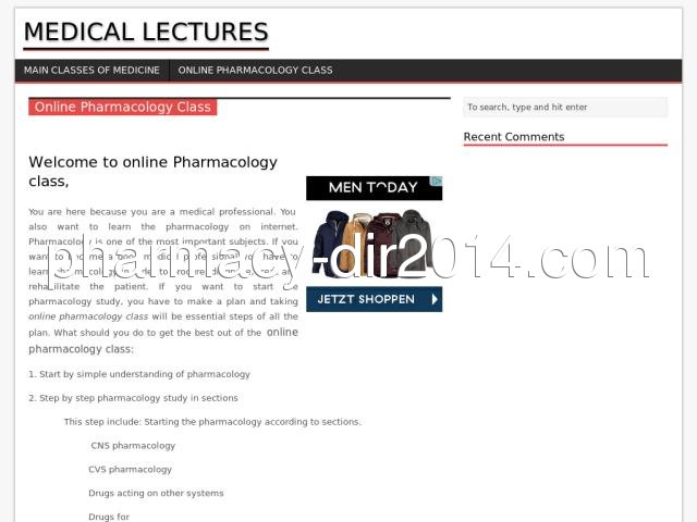 onlinepharmacologyclass.info