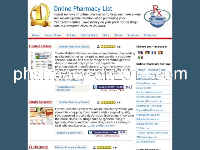 pharmacylist.biz