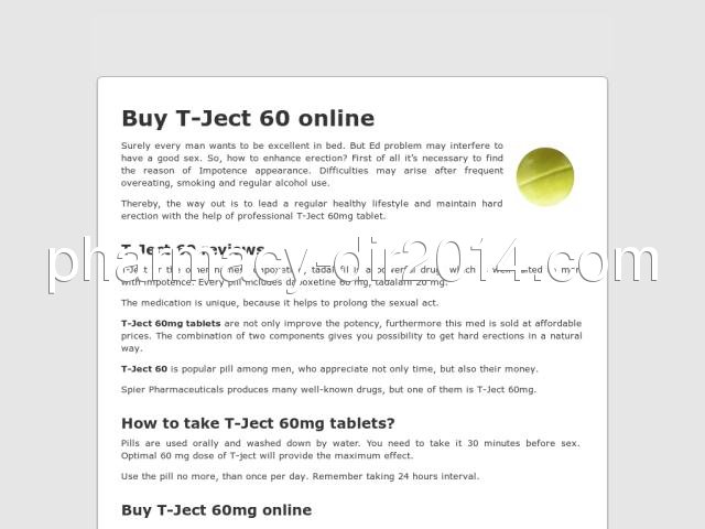 t-ject60.net